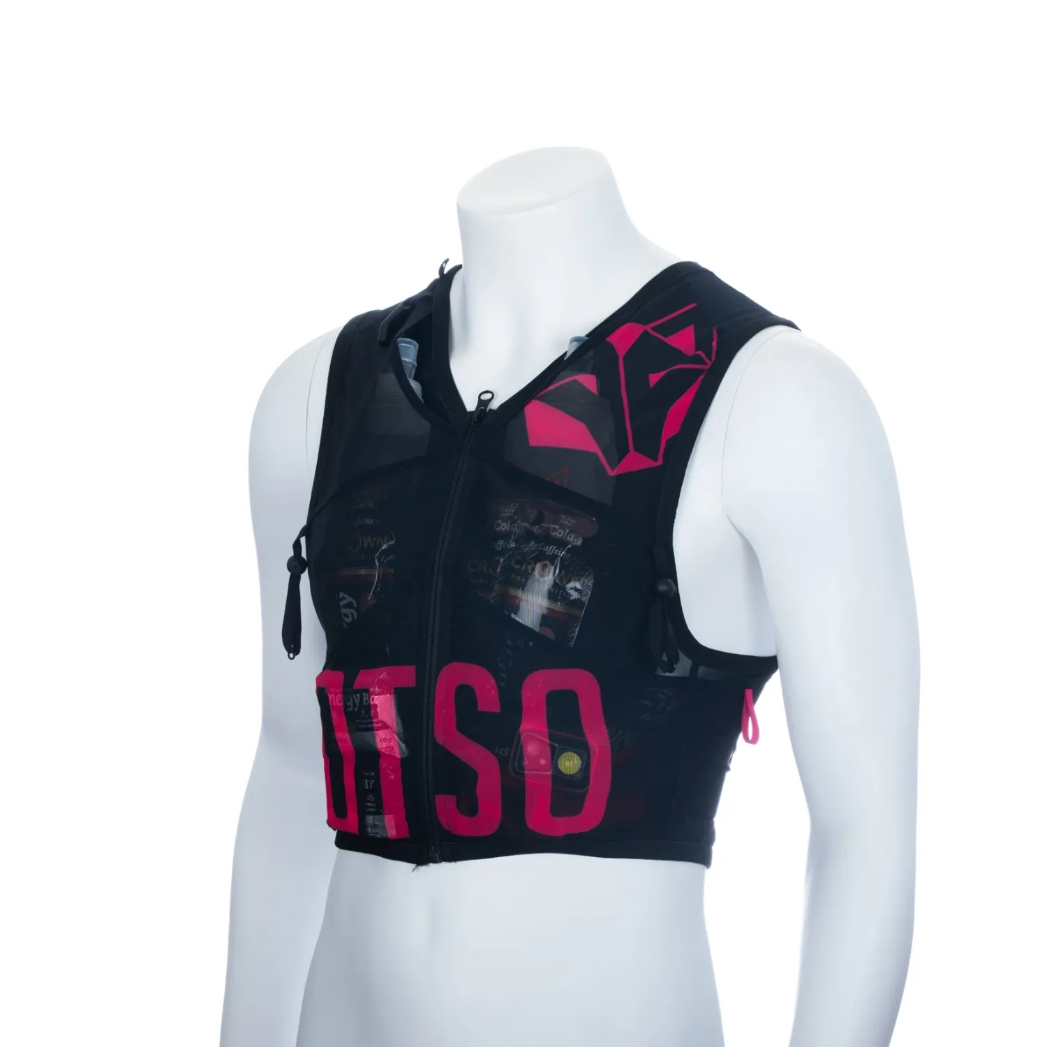 Online OTSO Trail running backpack - Black & Pink