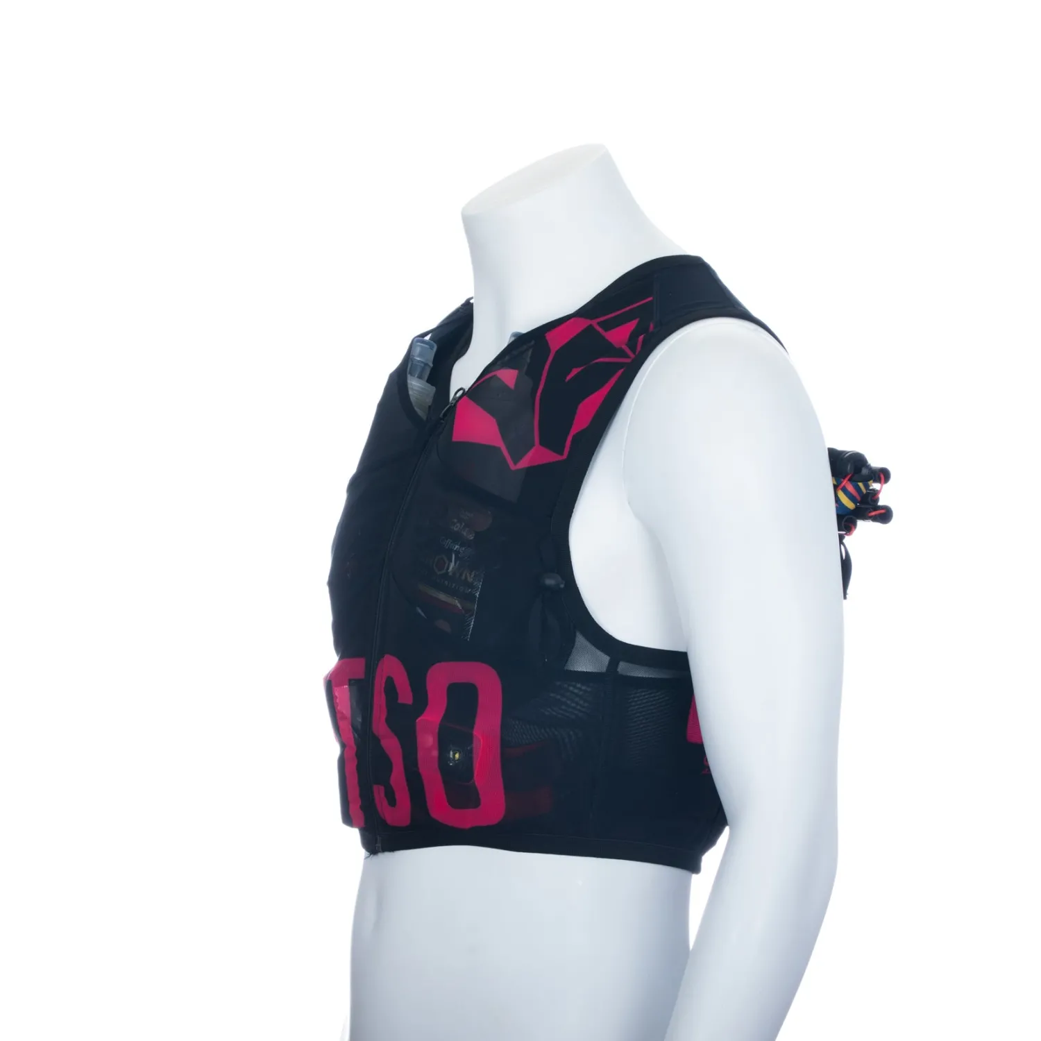 Online OTSO Trail running backpack - Black & Pink