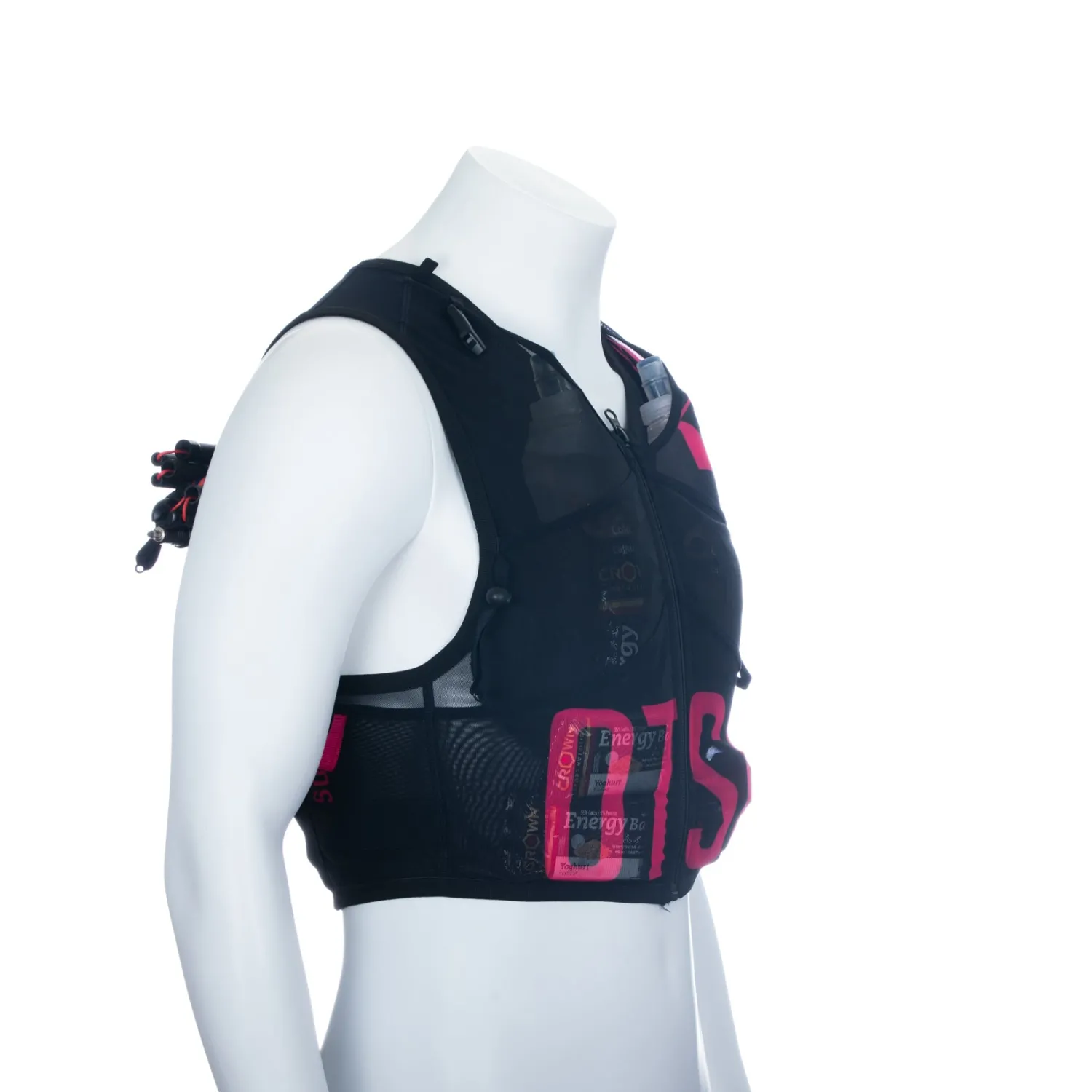 Online OTSO Trail running backpack - Black & Pink