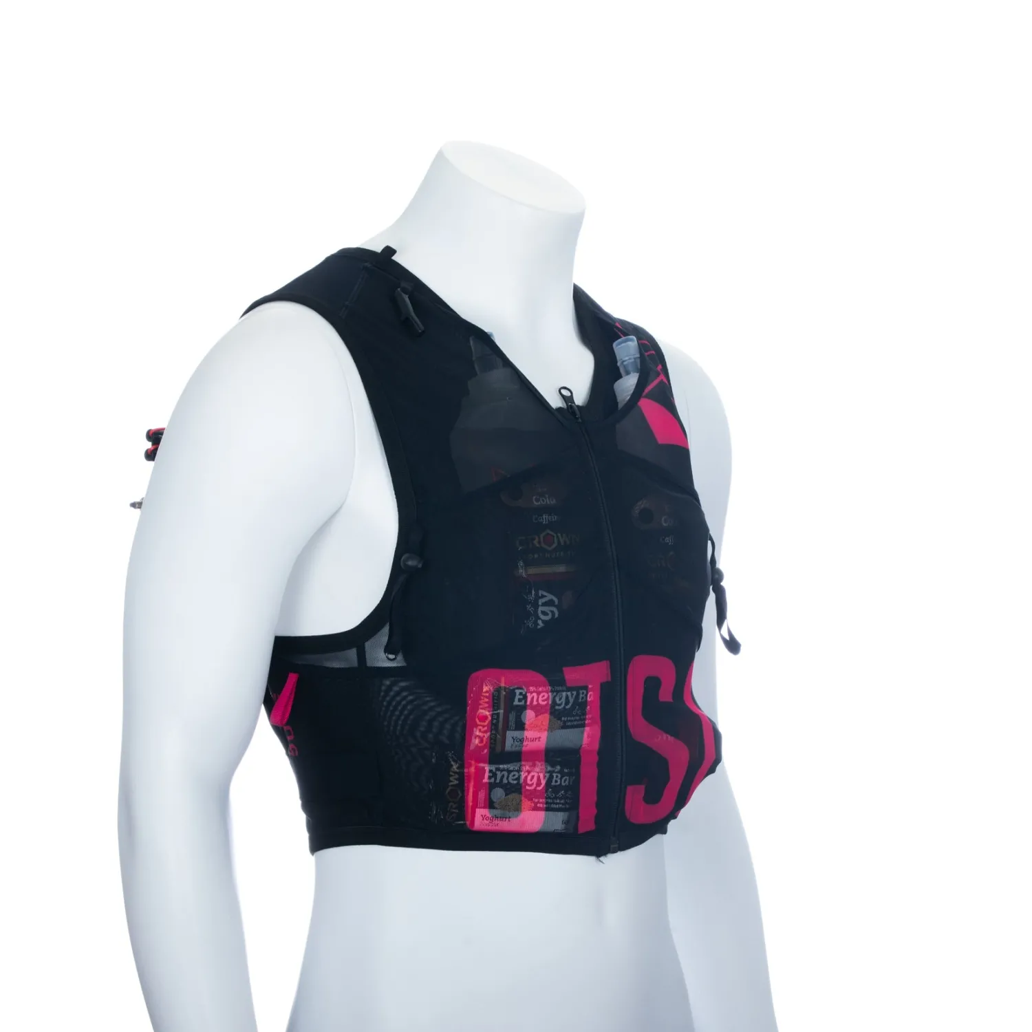 Online OTSO Trail running backpack - Black & Pink