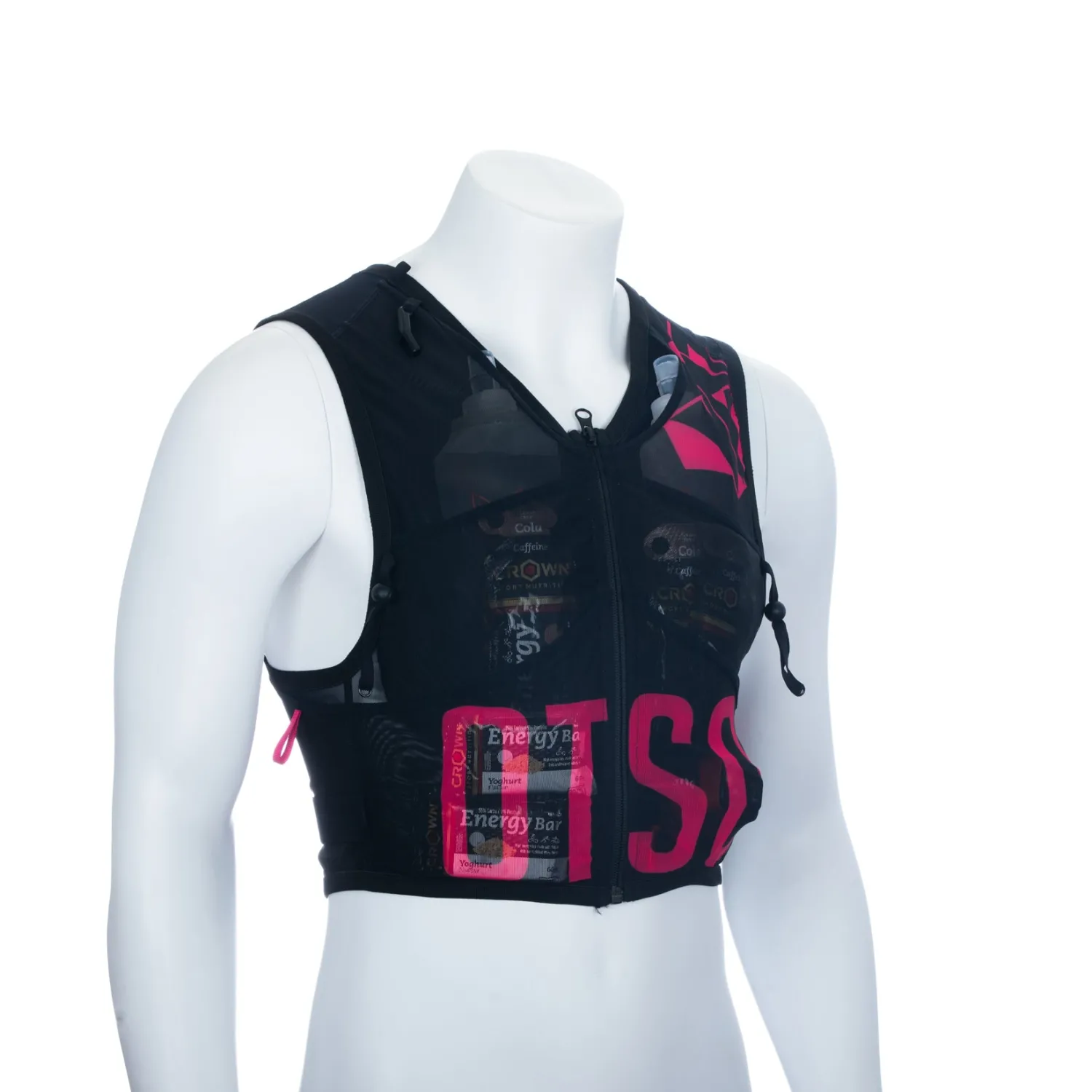 Online OTSO Trail running backpack - Black & Pink