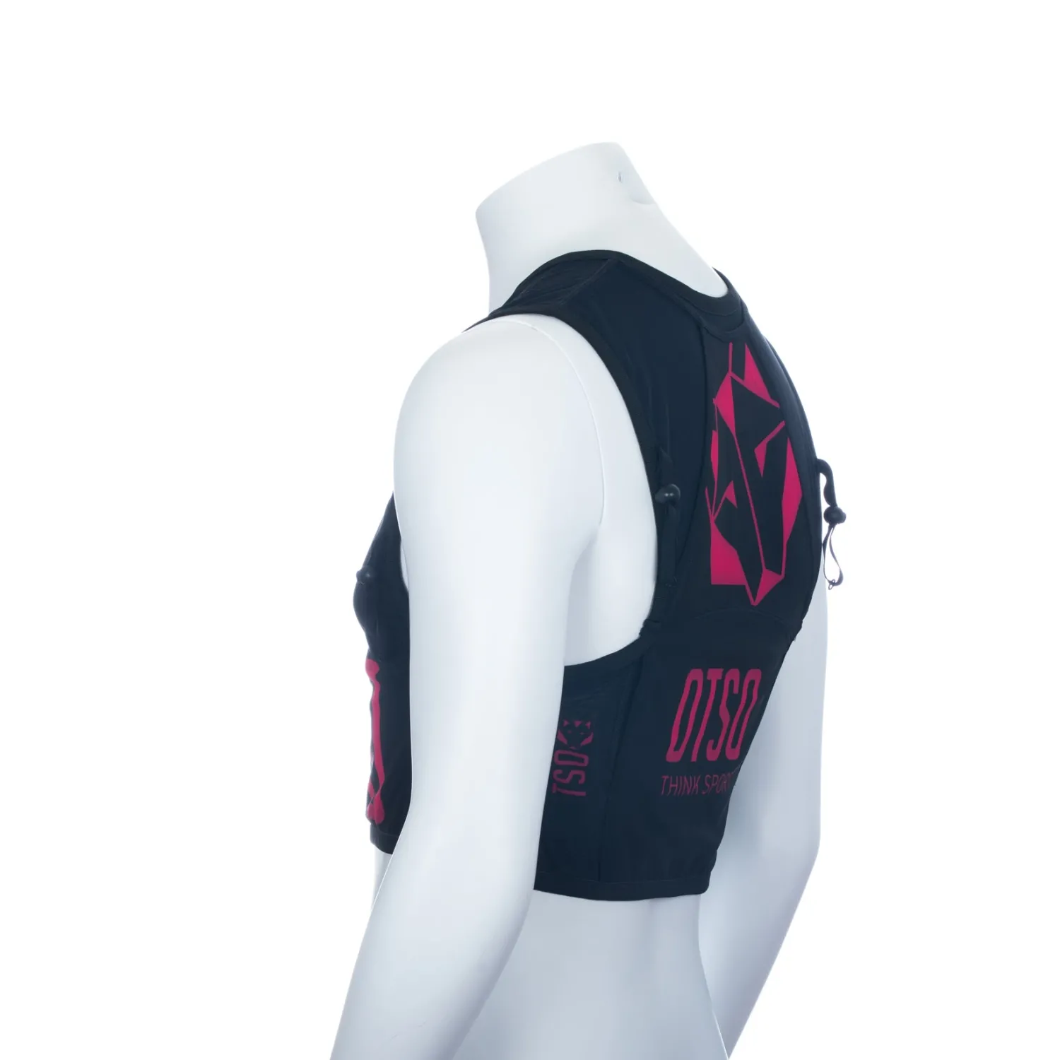 Online OTSO Trail running backpack - Black & Pink