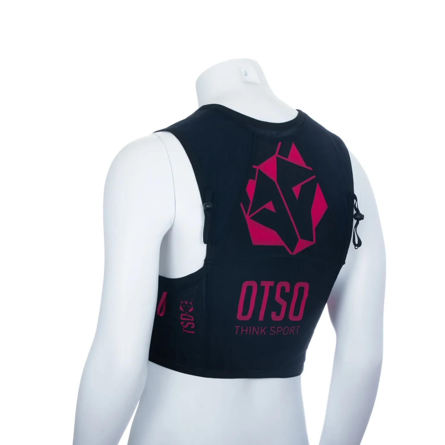 Online OTSO Trail running backpack - Black & Pink