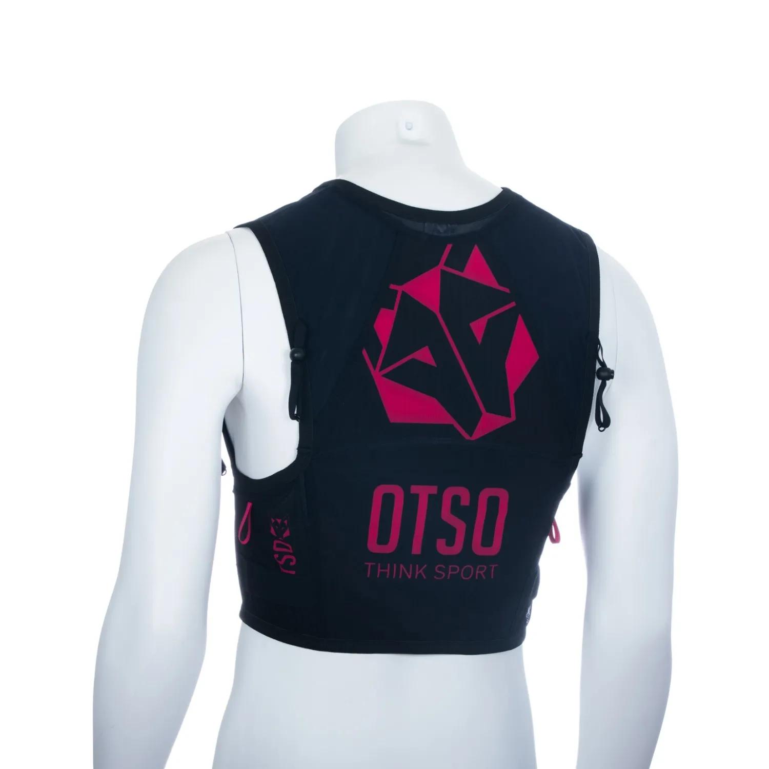 Online OTSO Trail running backpack - Black & Pink