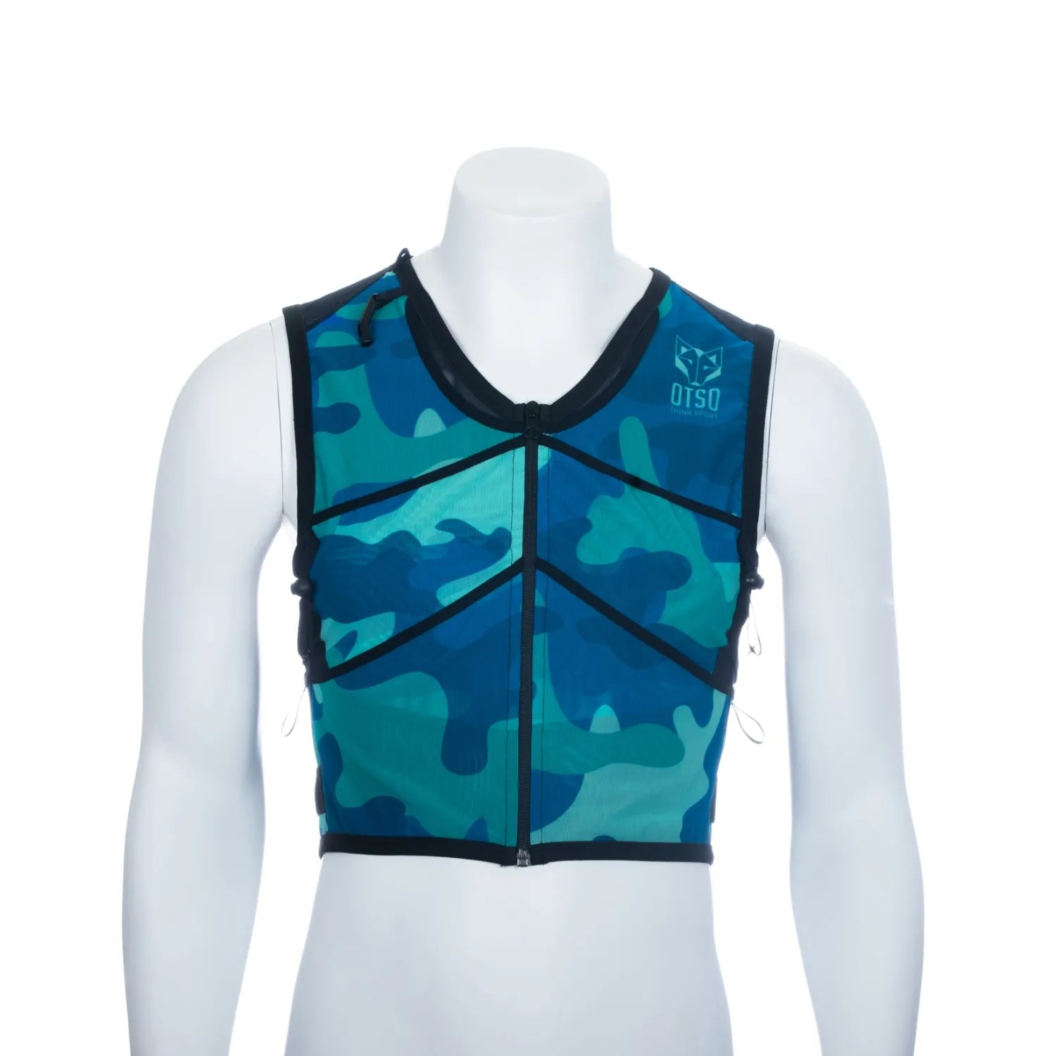 Store OTSO Trail running backpack - Camo Blue