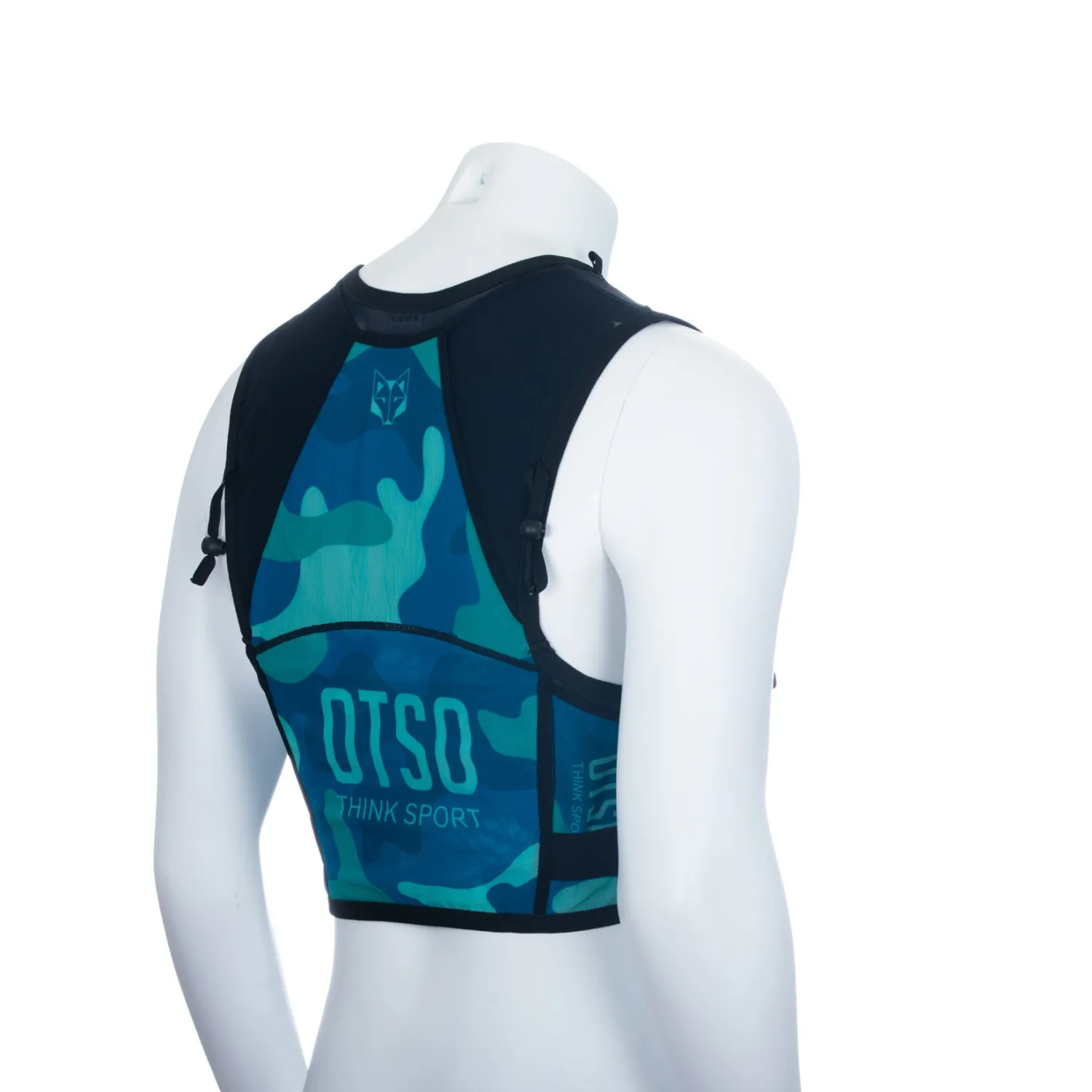 Store OTSO Trail running backpack - Camo Blue