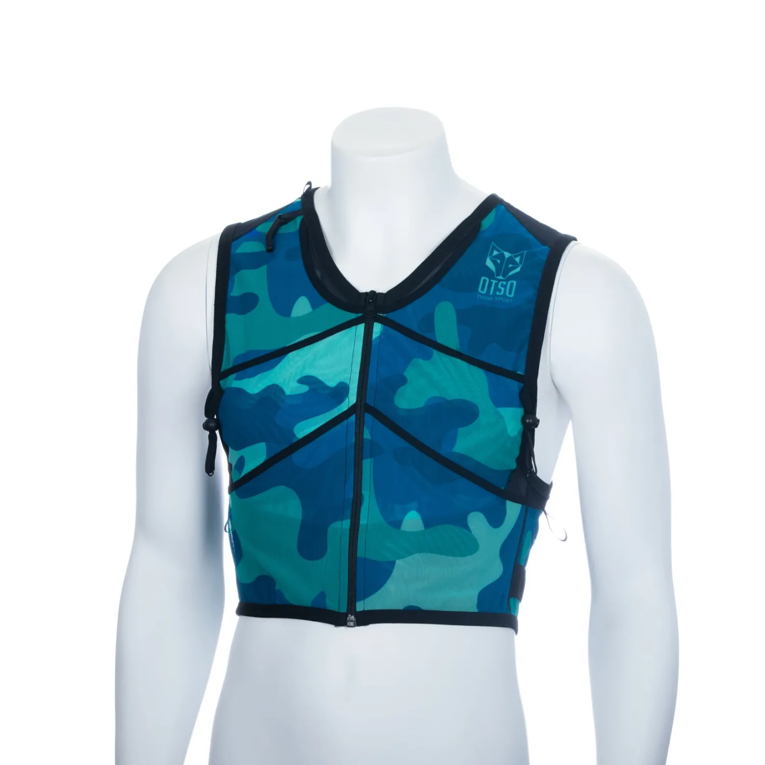 Store OTSO Trail running backpack - Camo Blue