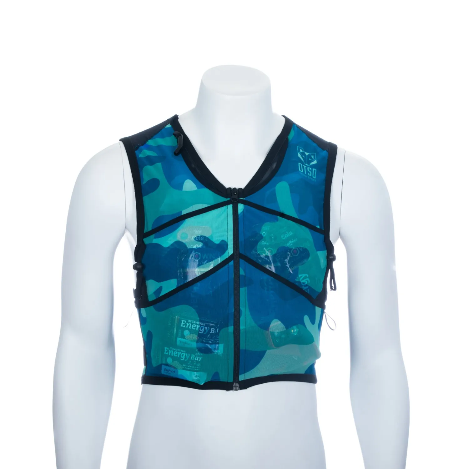 Store OTSO Trail running backpack - Camo Blue