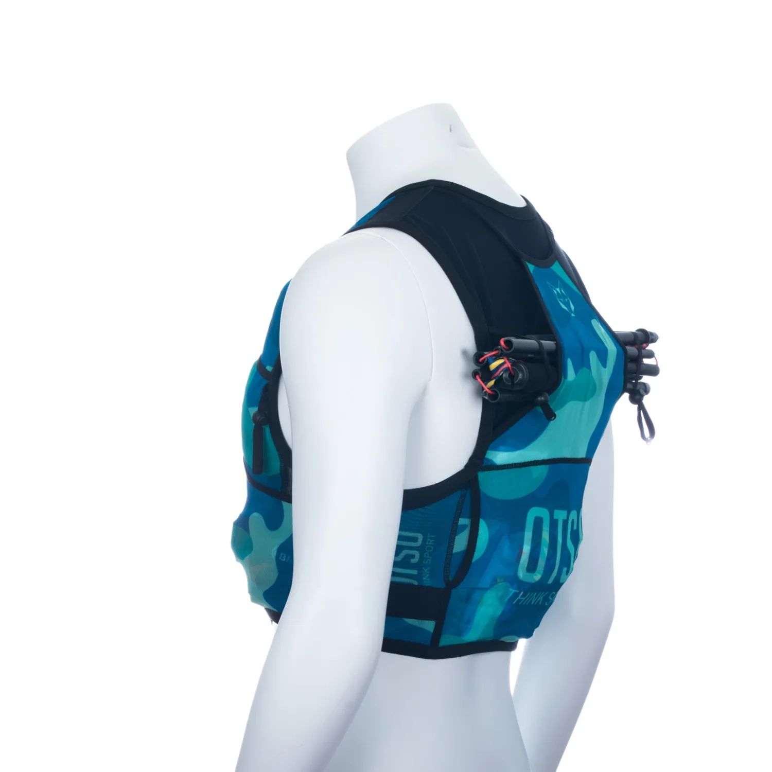 Store OTSO Trail running backpack - Camo Blue