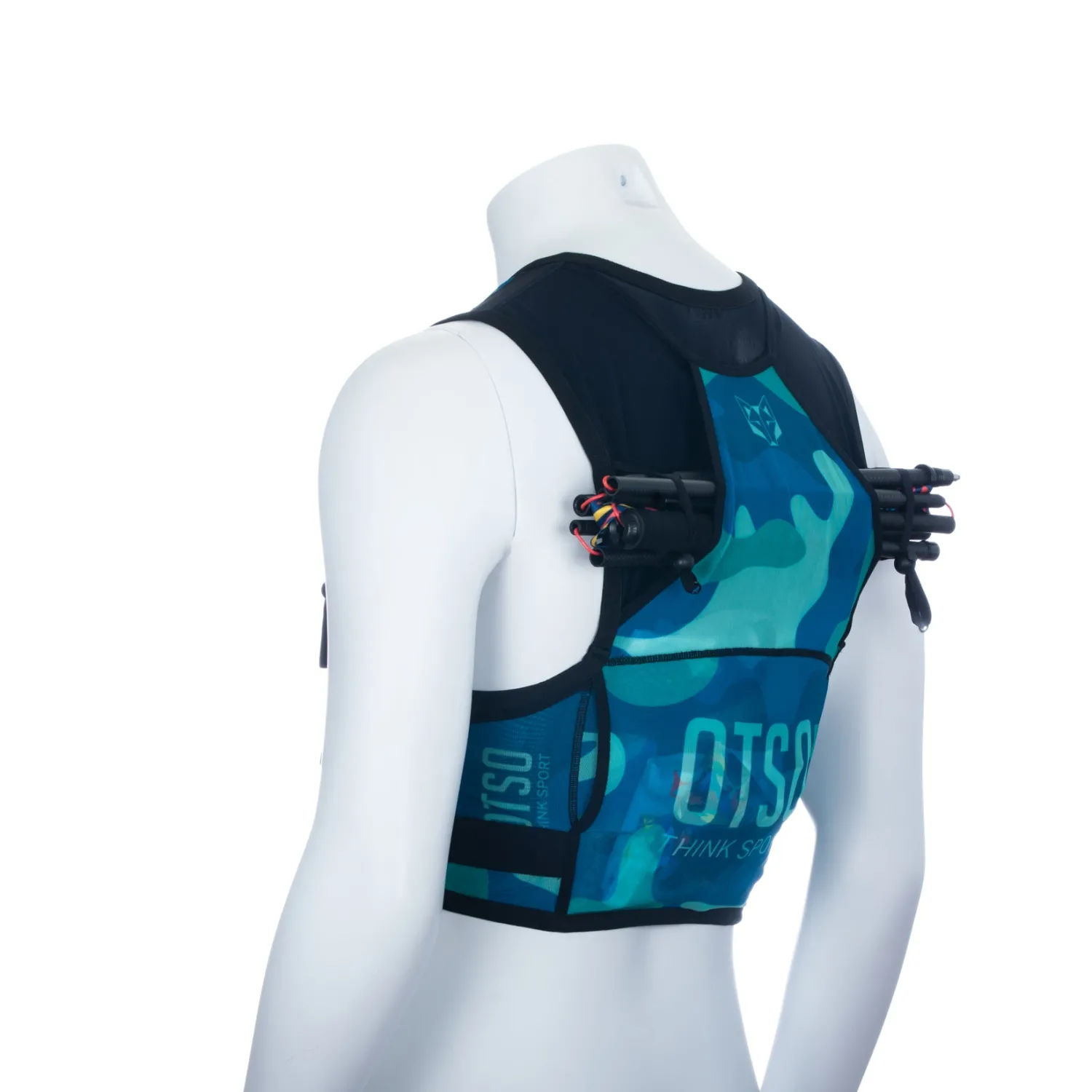 Store OTSO Trail running backpack - Camo Blue