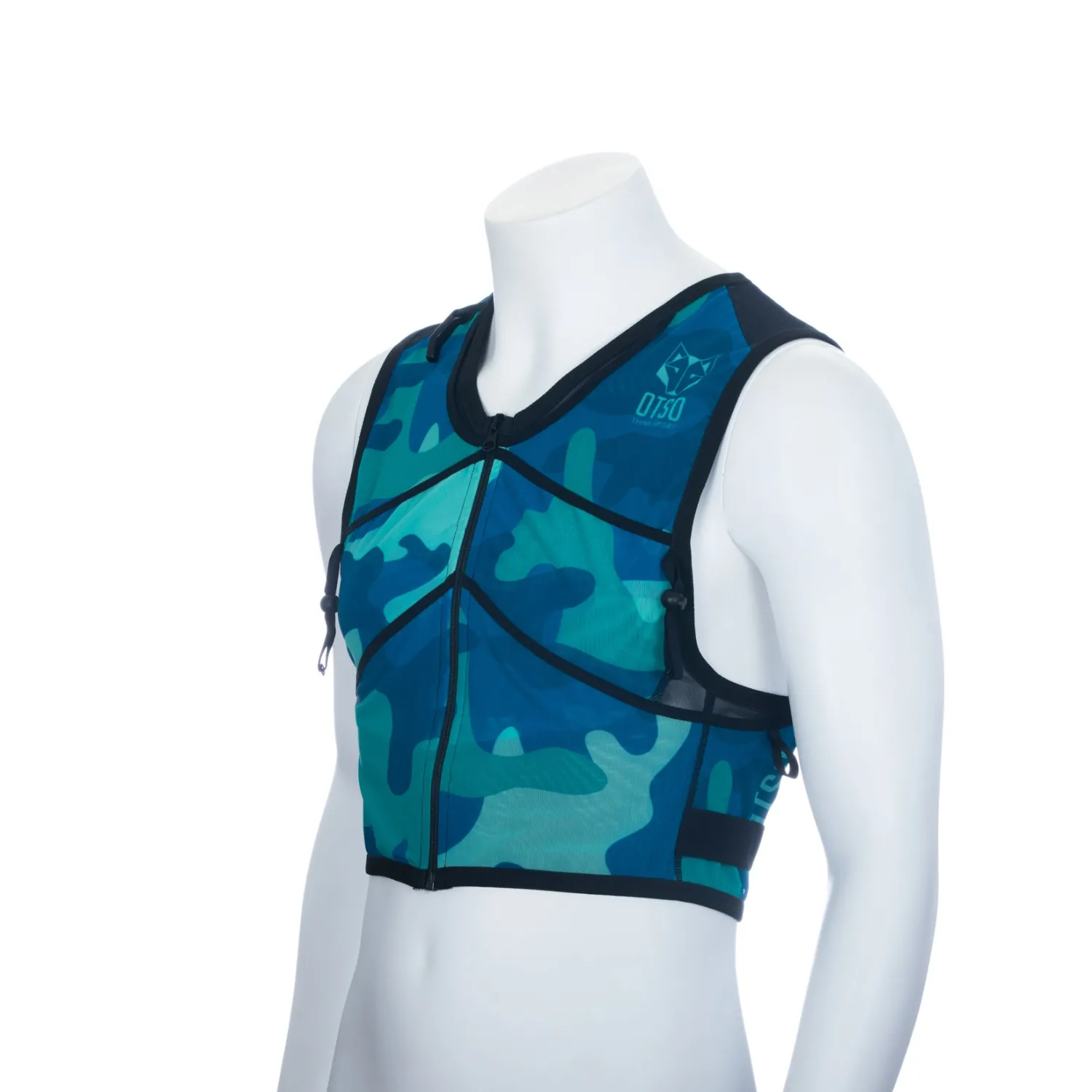 Store OTSO Trail running backpack - Camo Blue
