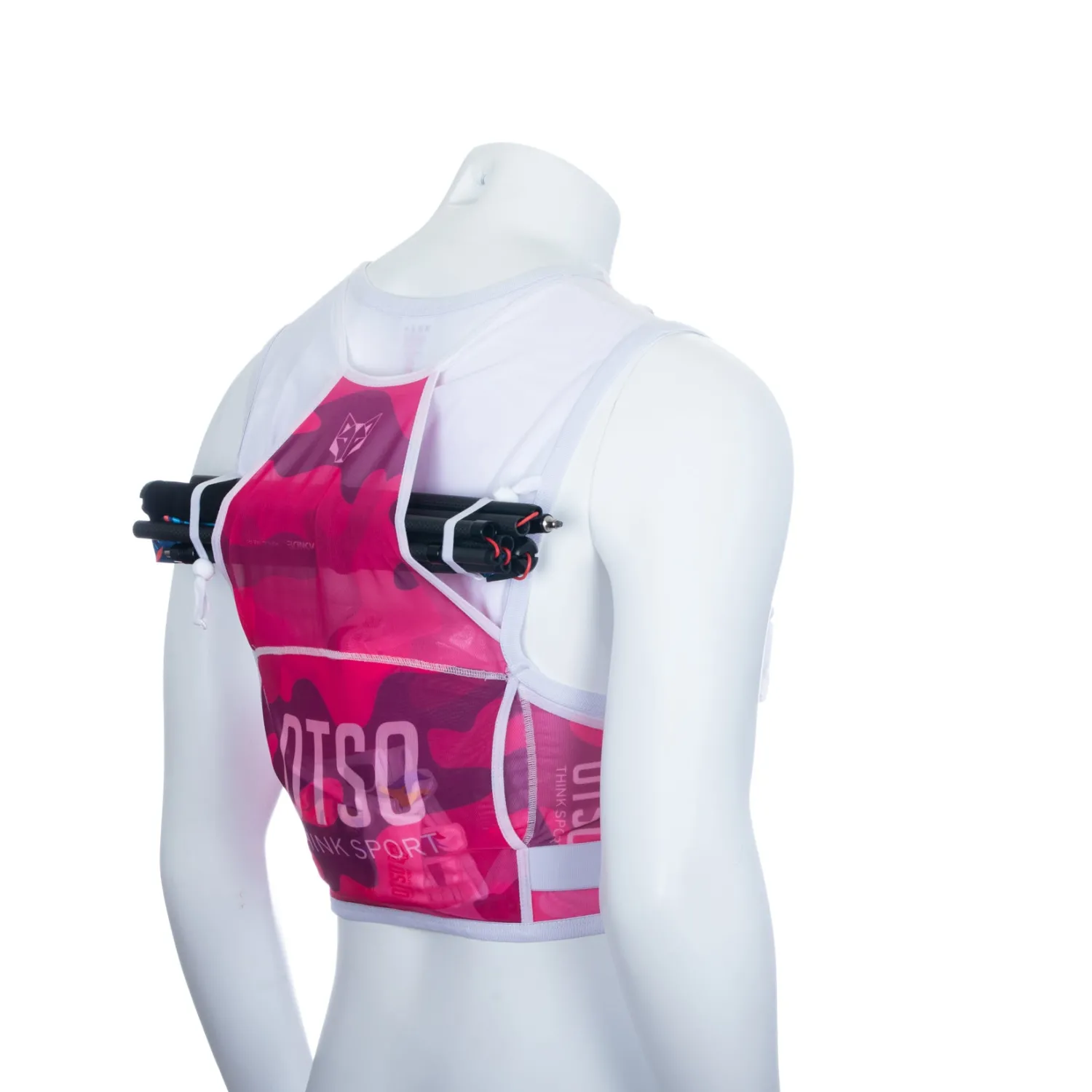 Cheap OTSO Trail running backpack - Camo Pink