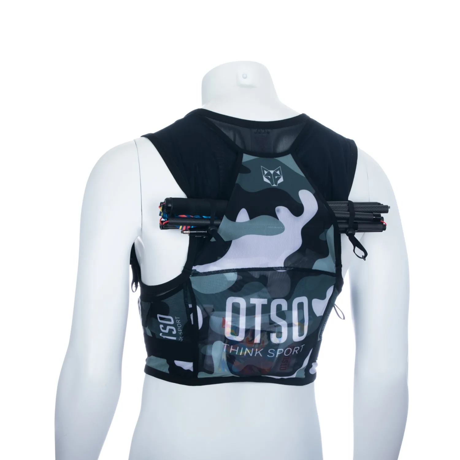 Clearance OTSO Trail running backpack - Camo Grey