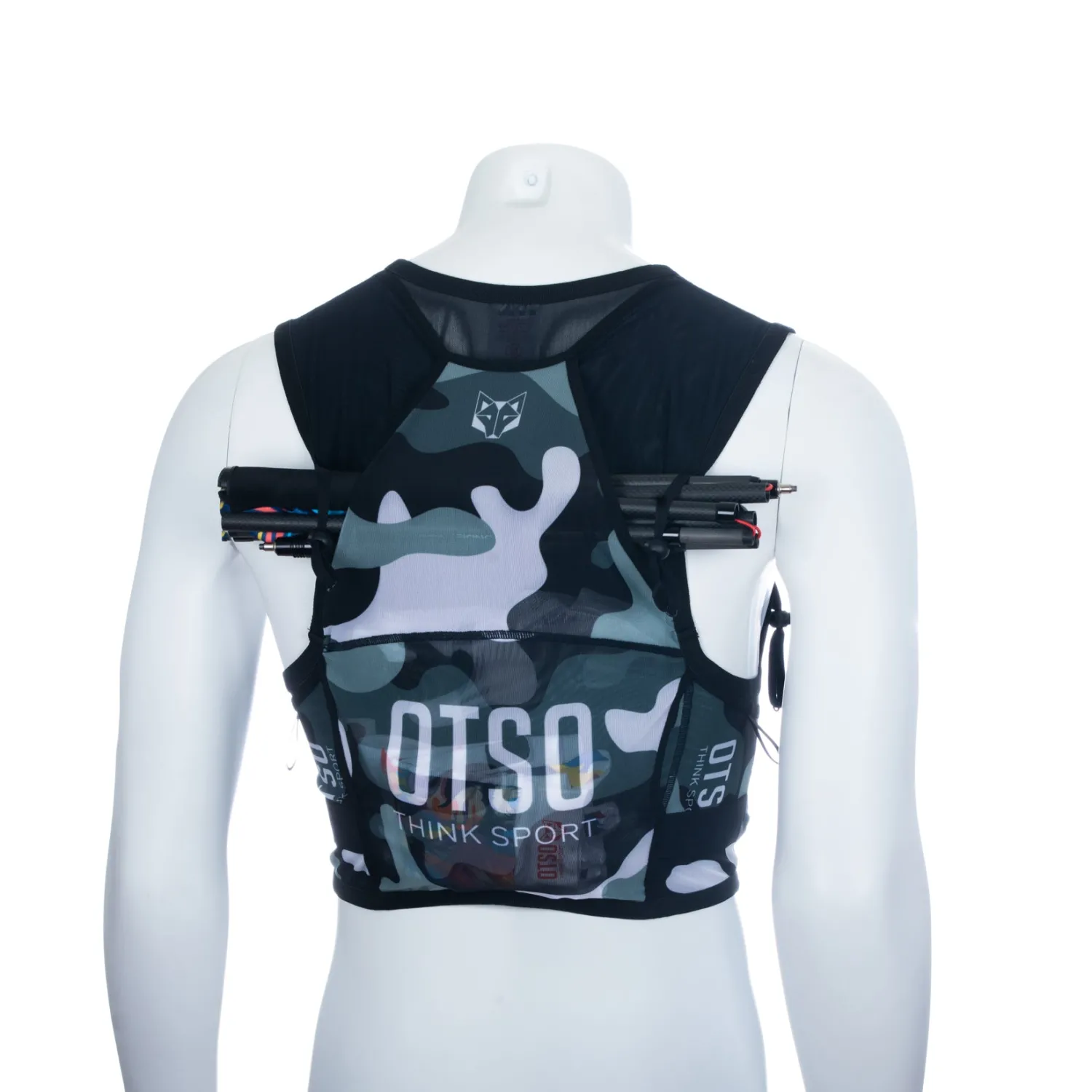 Clearance OTSO Trail running backpack - Camo Grey