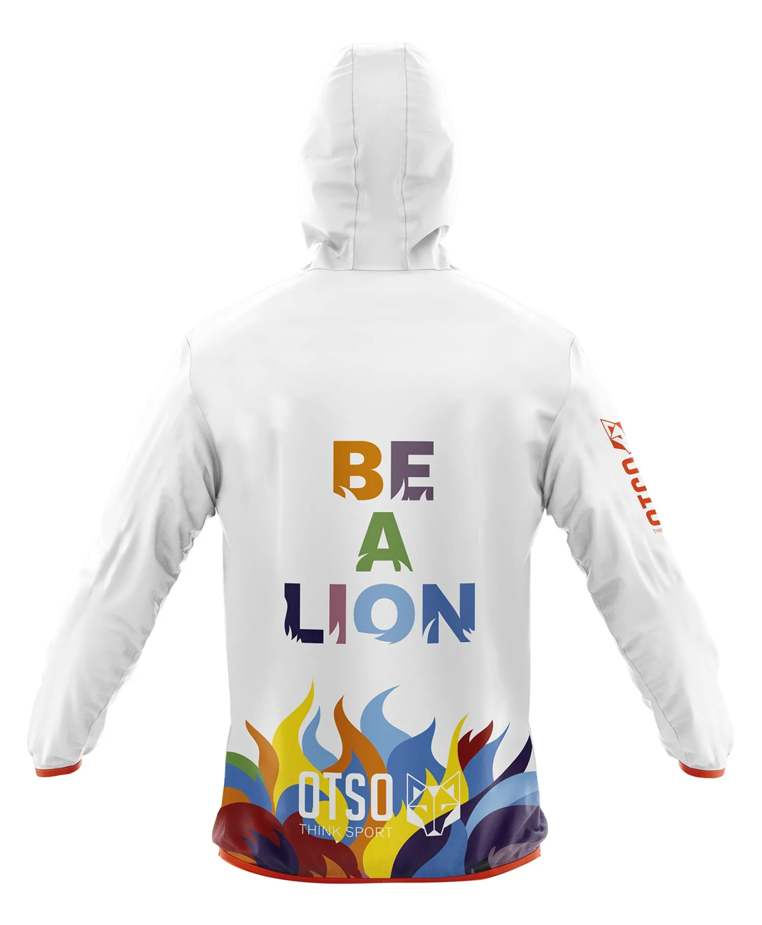 Cheap OTSO Unisex Running Jacket - Be a Lion
