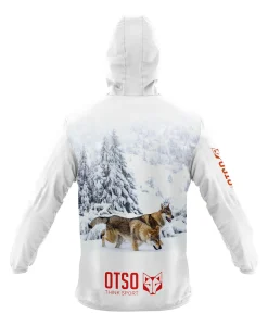 Best OTSO Unisex Running Jacket - Wolf