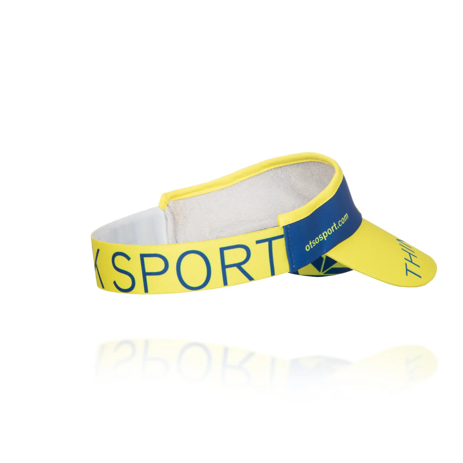 Hot OTSO Visera - Electric Blue & Fluo Yellow