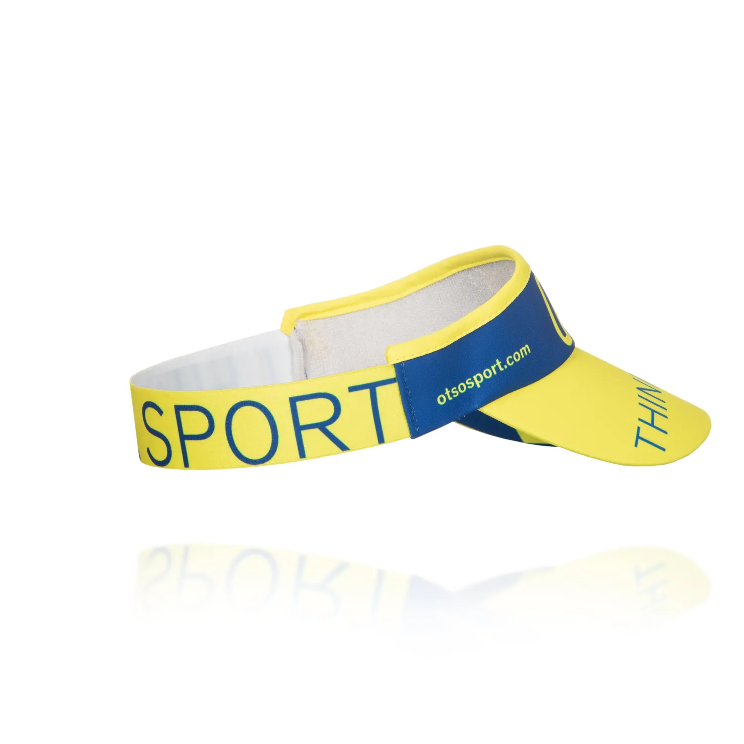Hot OTSO Visera - Electric Blue & Fluo Yellow