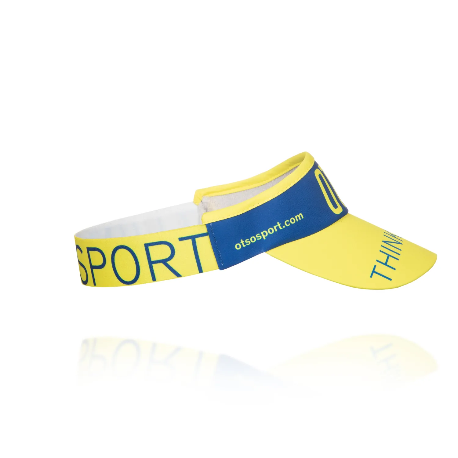 Hot OTSO Visera - Electric Blue & Fluo Yellow