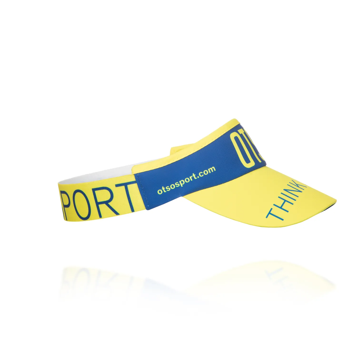 Hot OTSO Visera - Electric Blue & Fluo Yellow