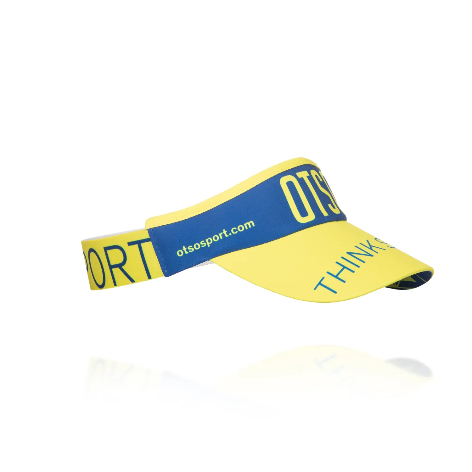Hot OTSO Visera - Electric Blue & Fluo Yellow