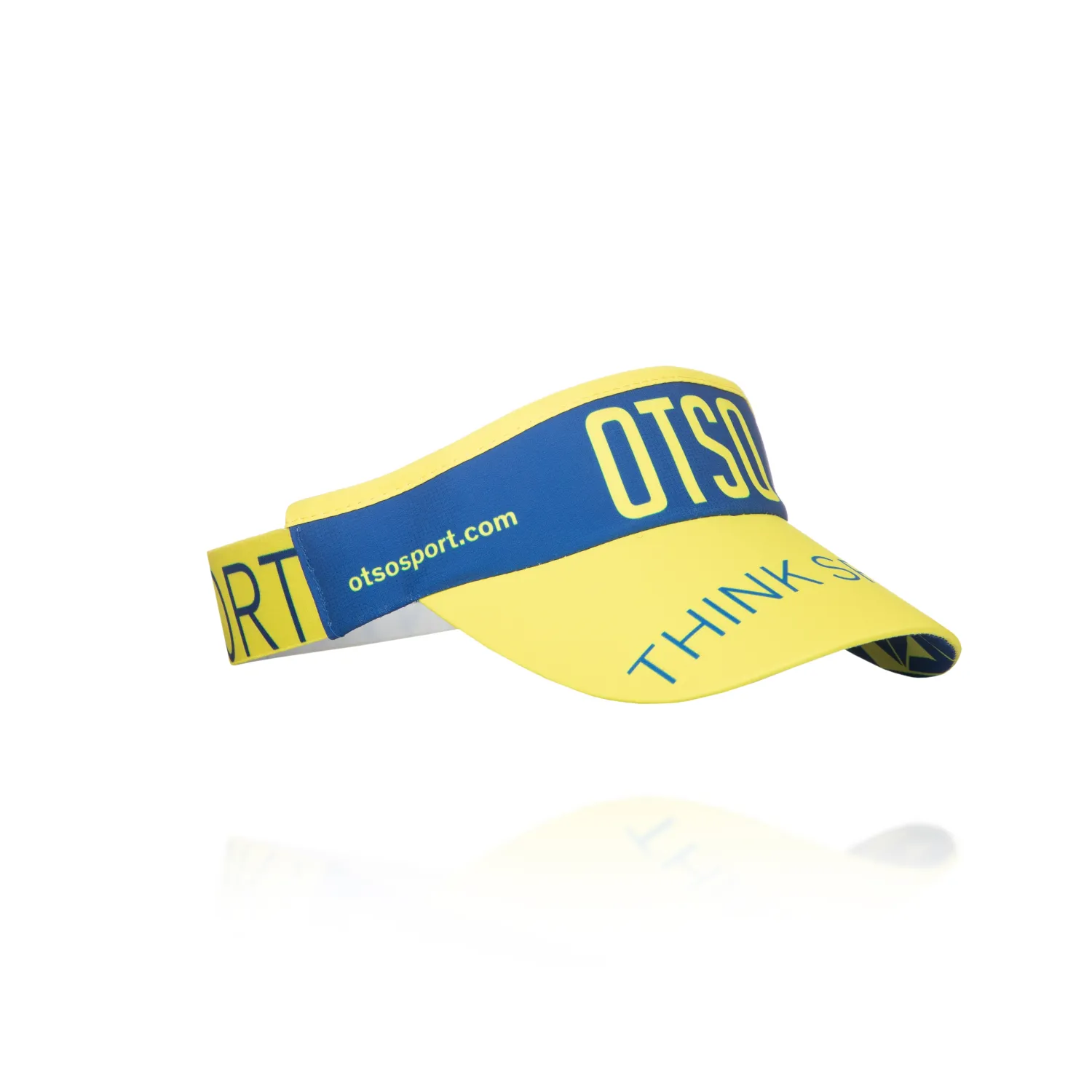 Hot OTSO Visera - Electric Blue & Fluo Yellow