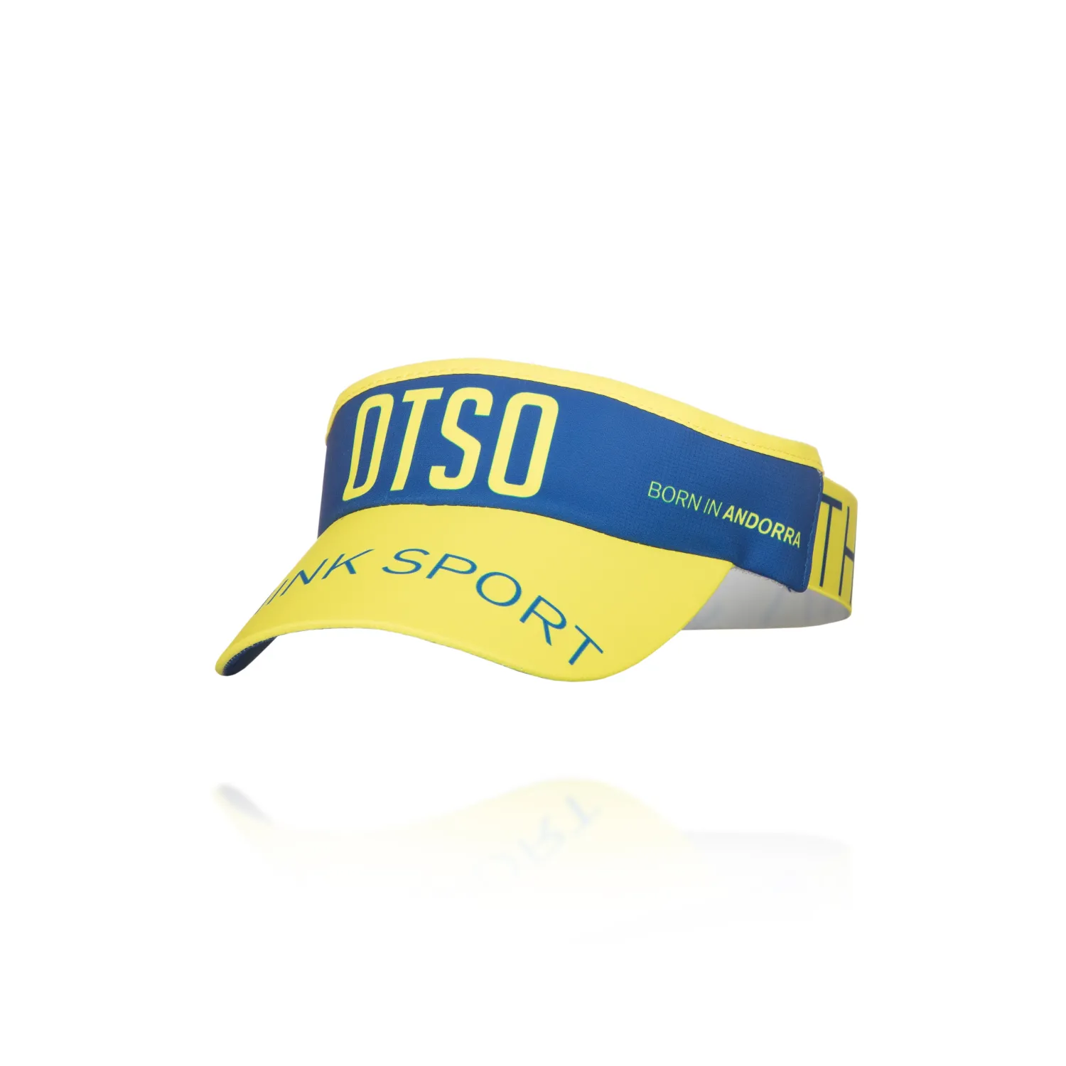 Hot OTSO Visera - Electric Blue & Fluo Yellow