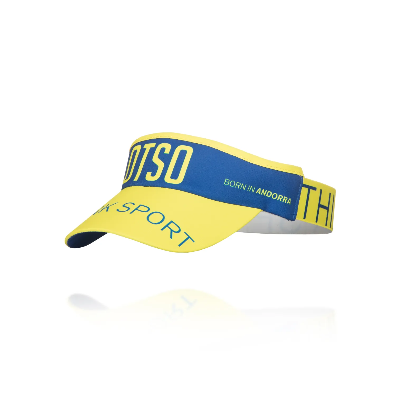 Hot OTSO Visera - Electric Blue & Fluo Yellow