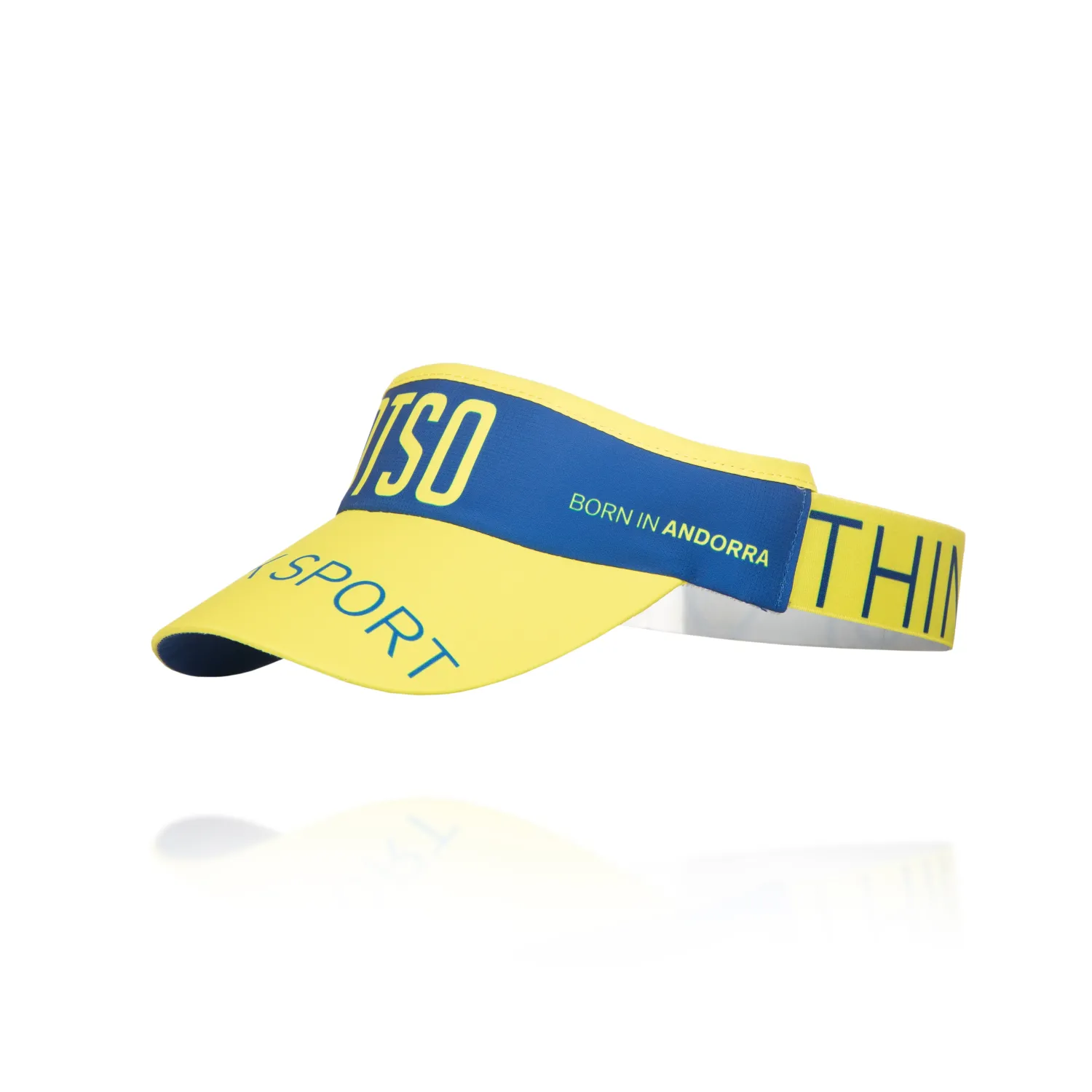 Hot OTSO Visera - Electric Blue & Fluo Yellow