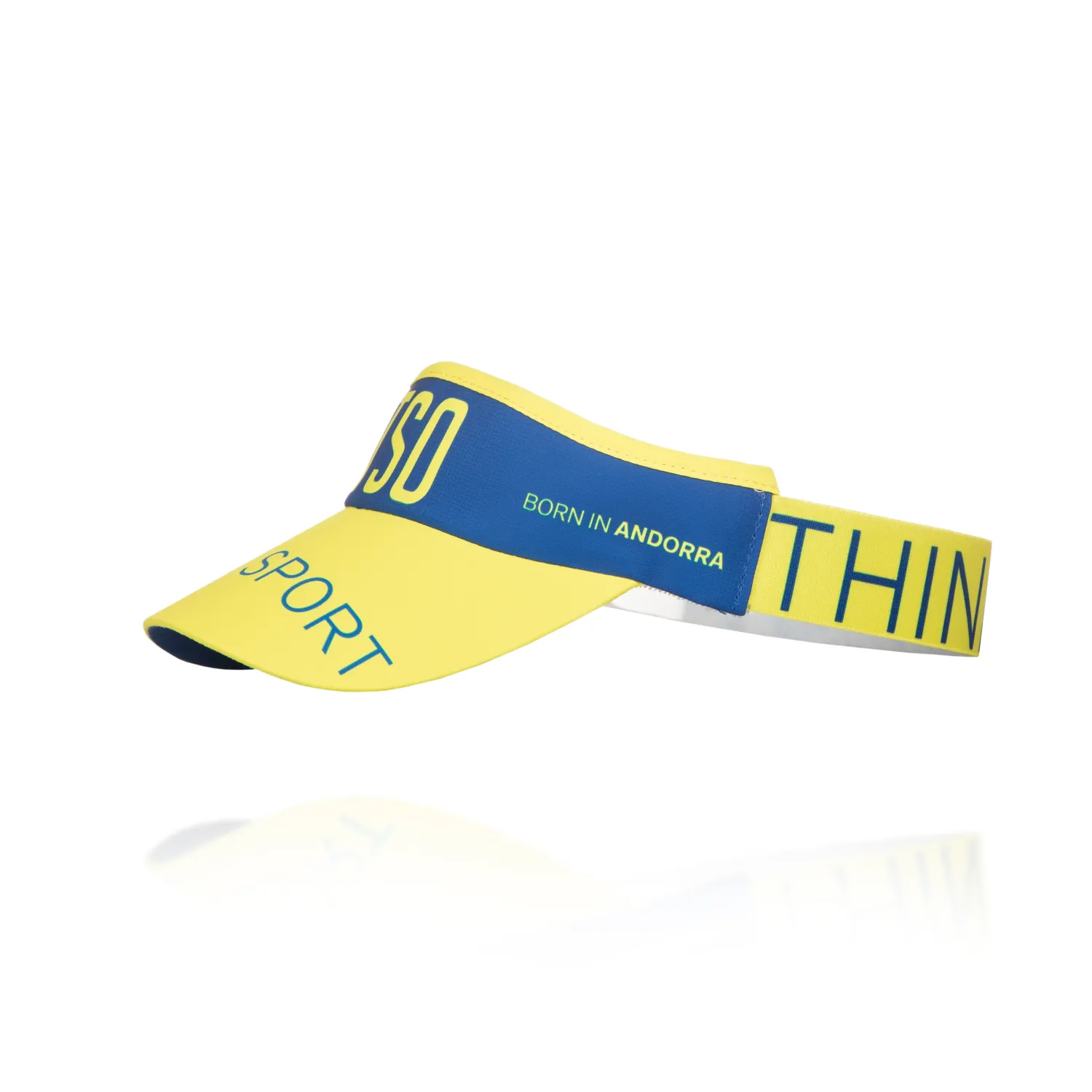 Hot OTSO Visera - Electric Blue & Fluo Yellow
