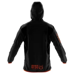 Cheap OTSO Waterproof Jacket - Black & Fluo Orange