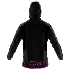 Discount OTSO Waterproof Jacket - Black & Fluo Pink
