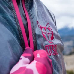 Discount OTSO Waterproof Jacket - Black & Fluo Pink