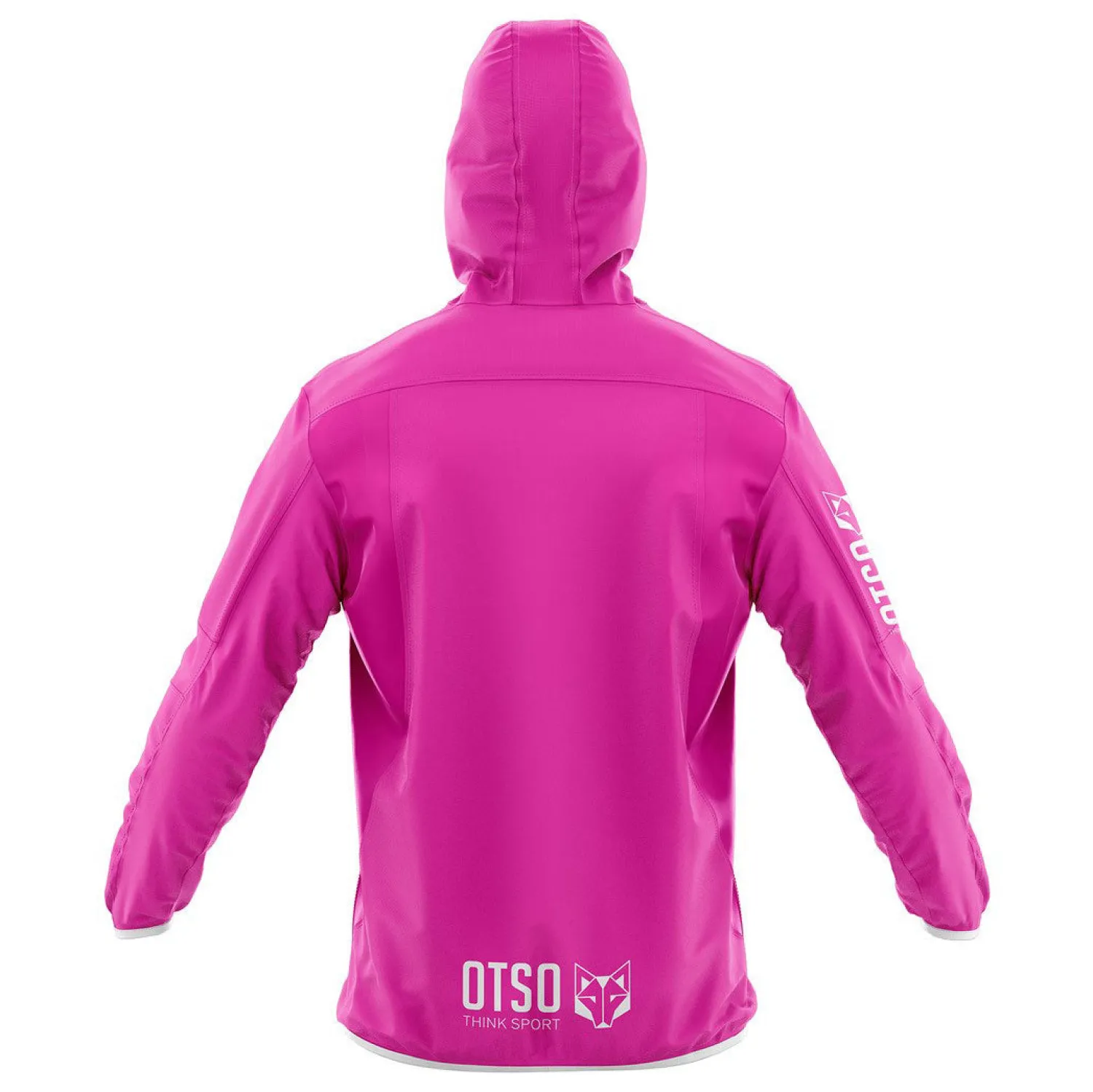 Cheap OTSO Waterproof Jacket - Fluo Pink & White
