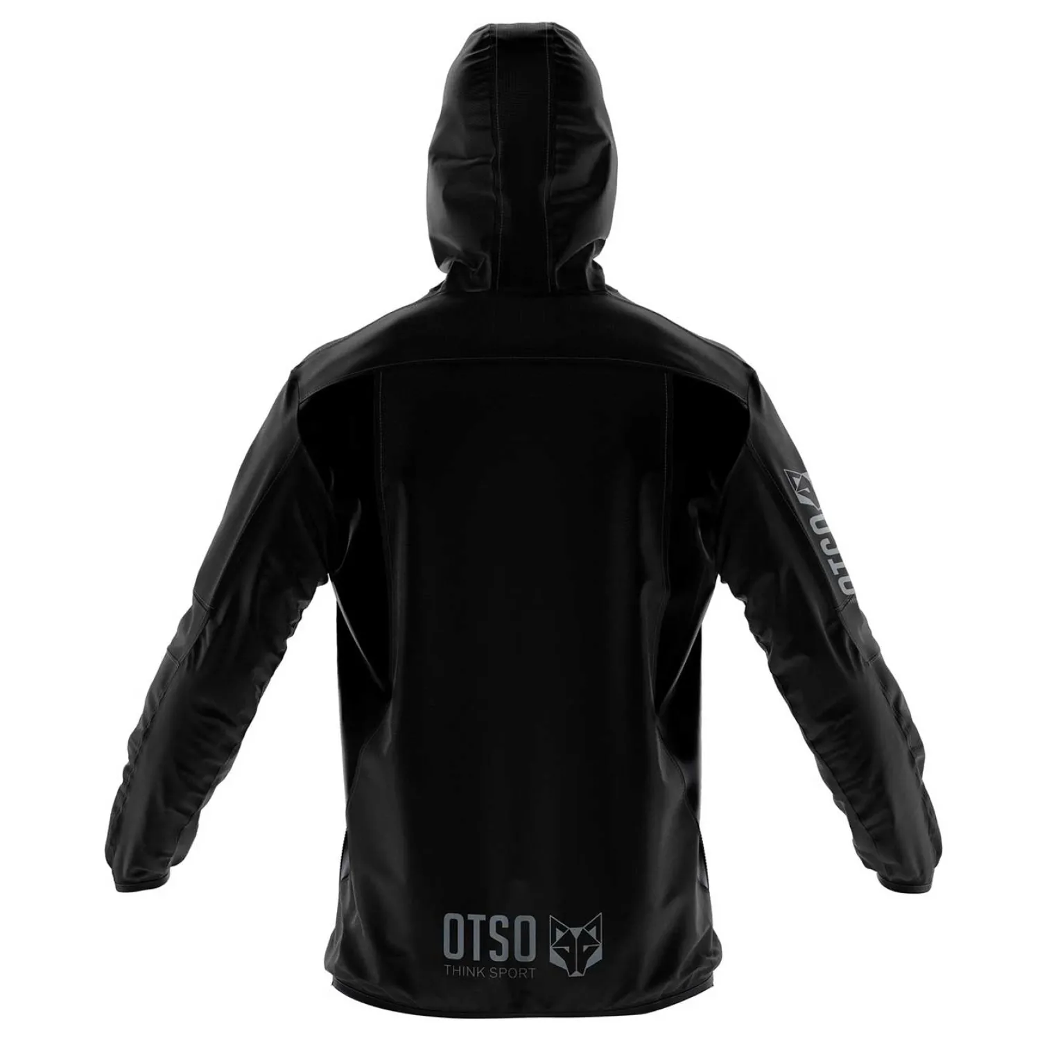 Best Sale OTSO Waterproof Jacket - Full Black