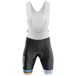 Online OTSO WOMEN'S CYCLING BIB SHORT STRIPES TURQUOISE