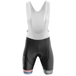Cheap OTSO WOMEN'S CYCLING BIB SHORT STRIPES SILVER GREY