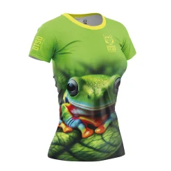Cheap OTSO Women's Short Sleeve Shirt Frog -