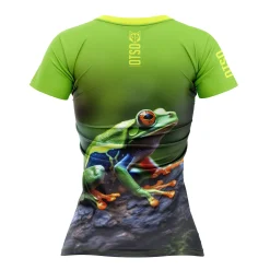 Cheap OTSO Women's Short Sleeve Shirt Frog -