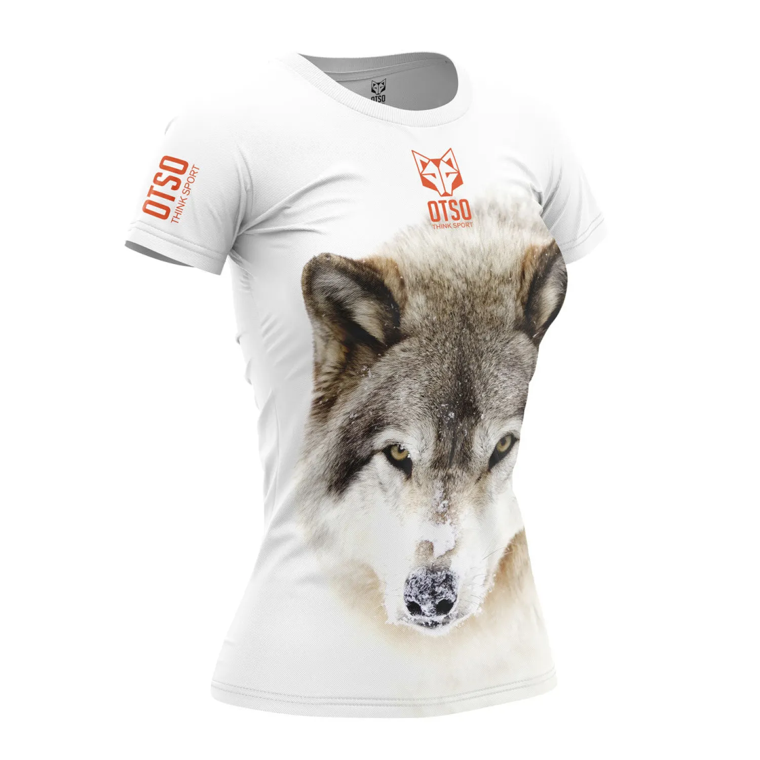 Best Sale OTSO Women's Short Sleeve Shirt Wolf -
