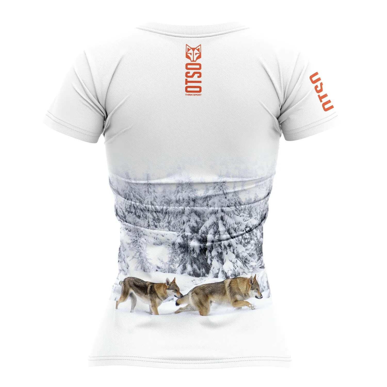 Best Sale OTSO Women's Short Sleeve Shirt Wolf -