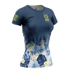 Flash Sale OTSO Women's Short Sleeve Shirt Spring Dark -