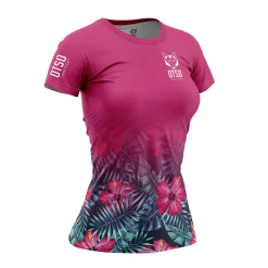 Shop OTSO Women's Short Sleeve Shirt Tropical -