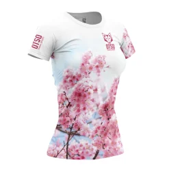 Flash Sale OTSO Women's Short Sleeve Shirt Almond Blossom -