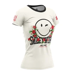 Cheap OTSO Women's Short Sleeve Shirt Smiley Vintage -
