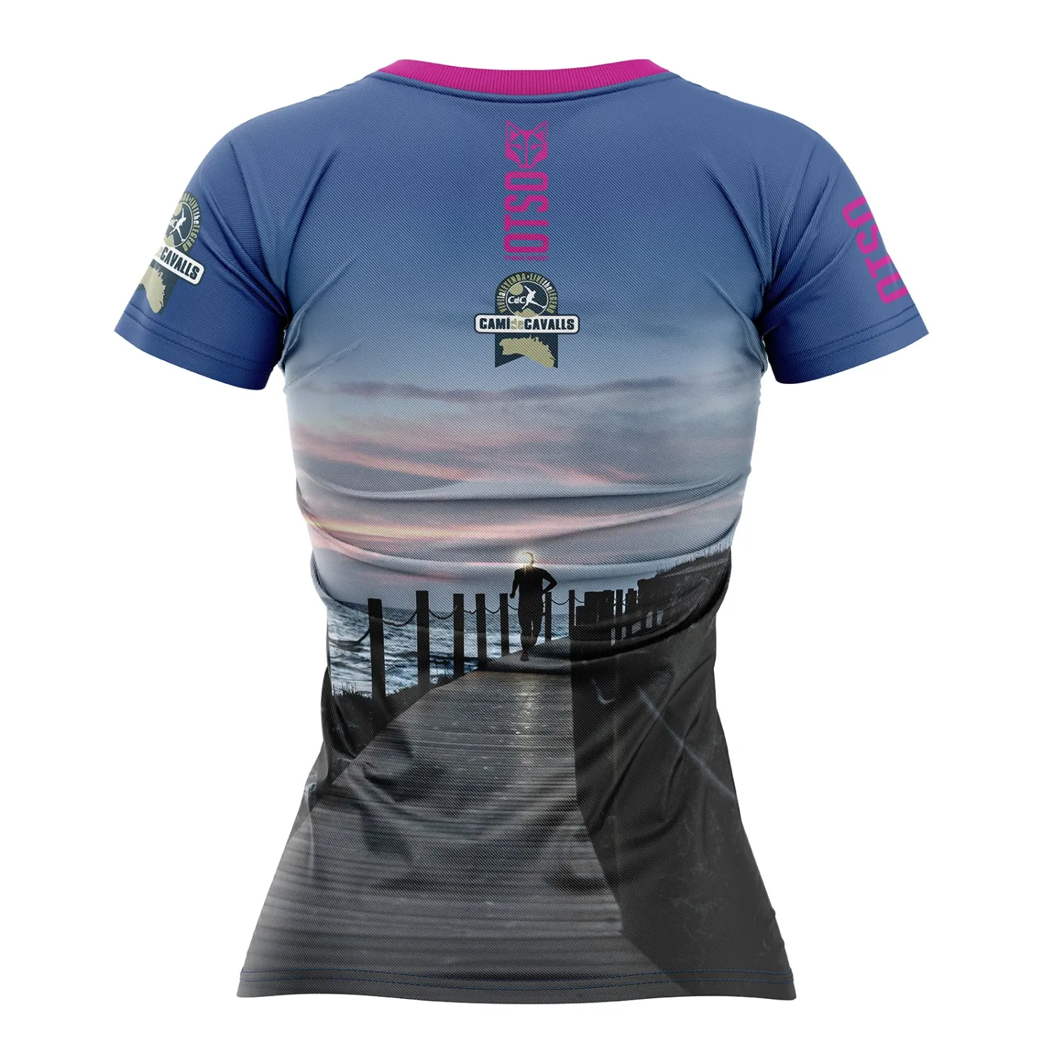 Flash Sale OTSO Women's Short Sleeve Shirt Menorca CDC Pont d'en Gil -