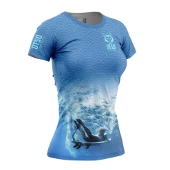 Hot OTSO Women's Short Sleeve Shirt Surf -