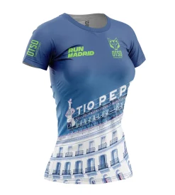 Store OTSO Women's Short Sleeve Shirt Run Madrid Tio Pepe -