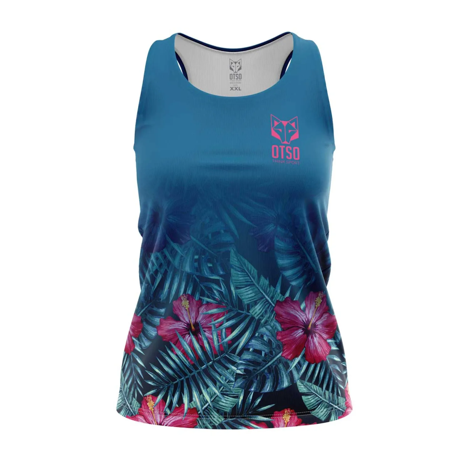 Outlet OTSO Women's Singlet Tropical Dark -