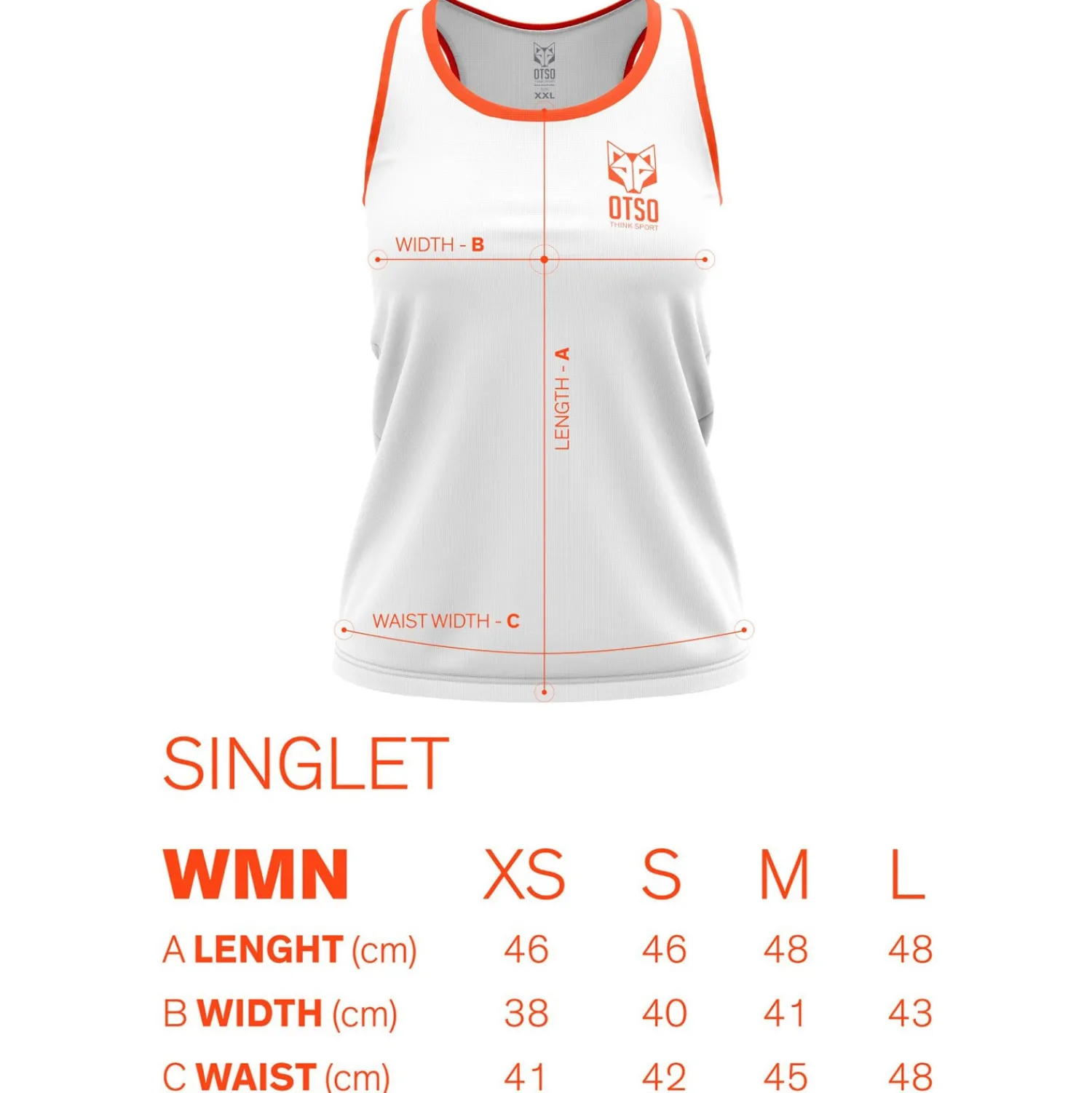 Best Sale OTSO Women's Singlet Wolf -